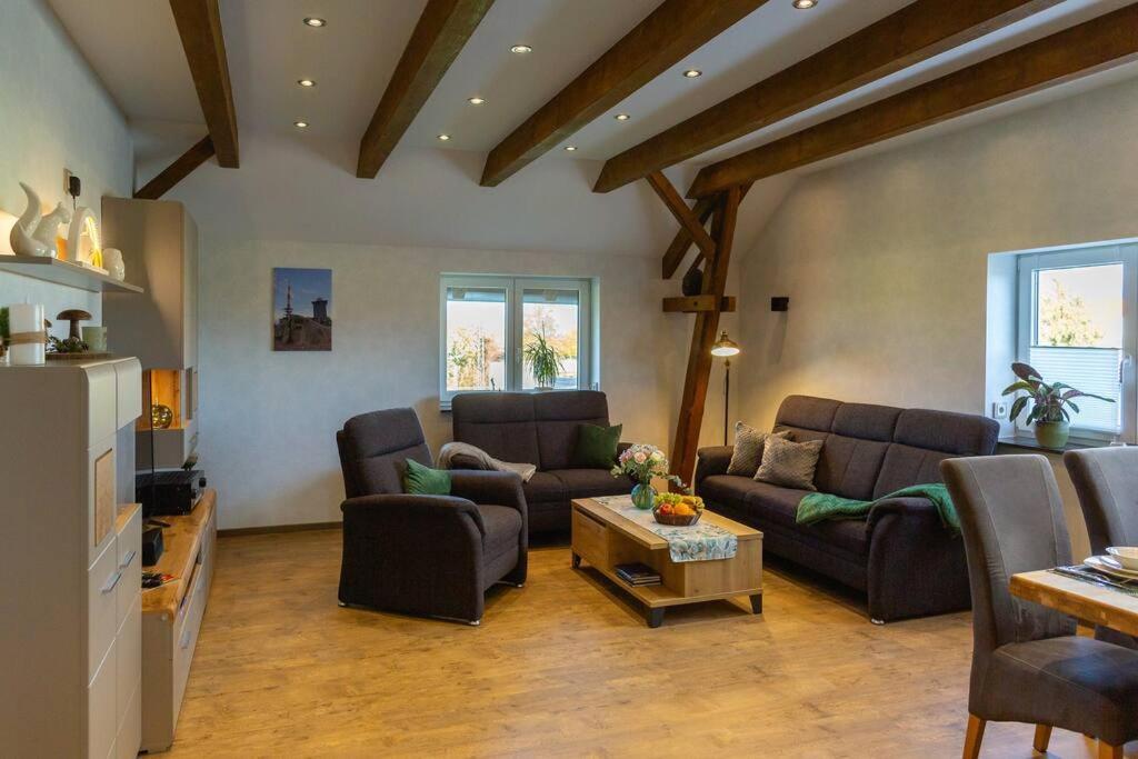 Ferienwohnung Harzliebe - Am Fusse Des Brocken แวร์นิกโกโรเดอ ภายนอก รูปภาพ